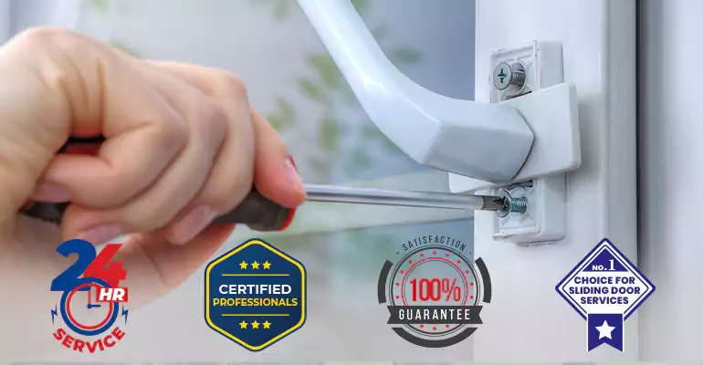 Broken Patio Door Handle Repair in Oakland Park