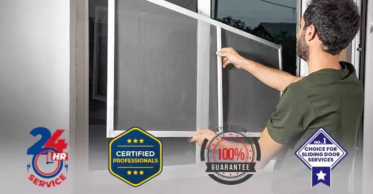 Sliding Screen Door Frame Repair in Oakland Park