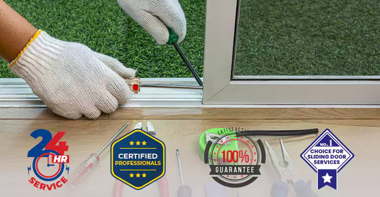 Residential Patio Door Roller Repair in Oakland Park