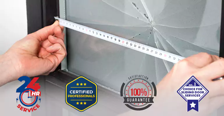 Residential Sliding Door Glass Repair in Oakland Park