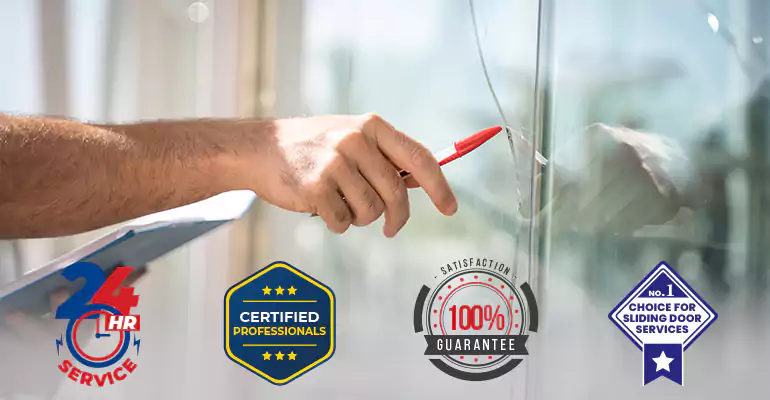 Sliding Glass Door Track Repair in Oakland Park
