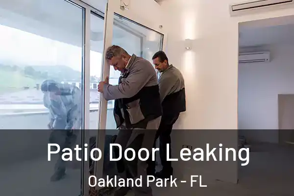 Patio Door Leaking Oakland Park - FL