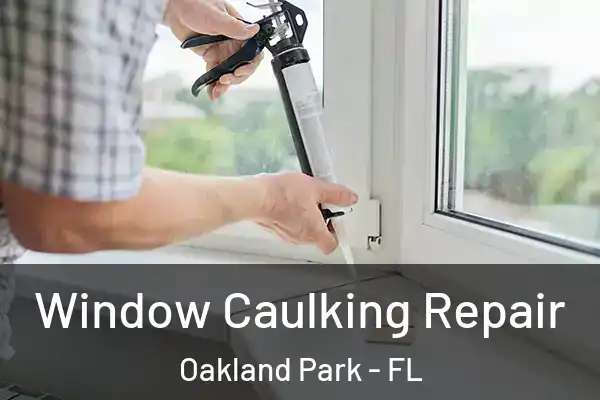 Window Caulking Repair Oakland Park - FL